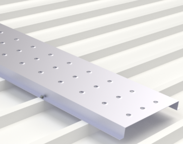 Galvanized iron (GI) walkways
