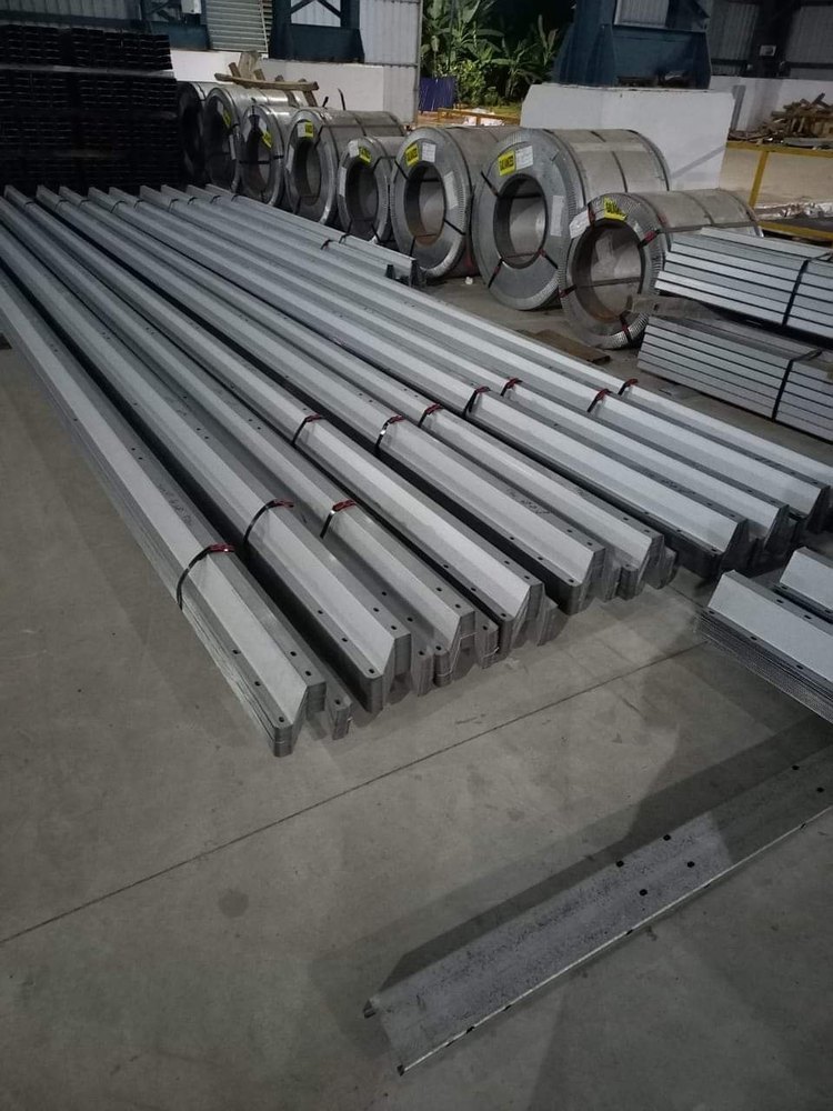 steel modular hat section solar structure-